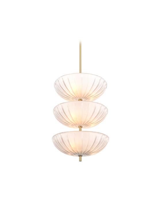 Maranello taklampe antikk messing