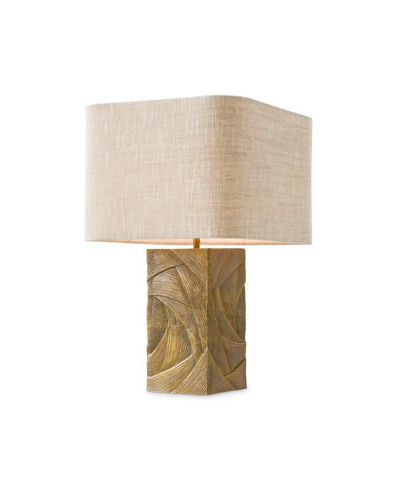 Bandol bordlampe antikk messing