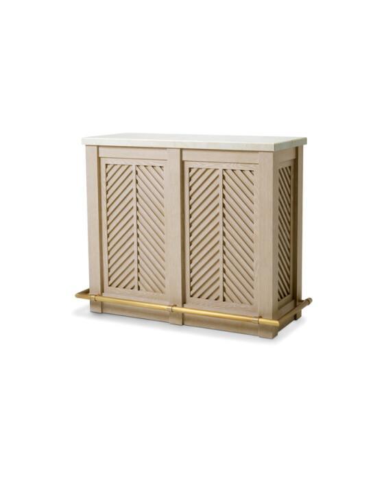 Elvador barskåp washed oak veneer