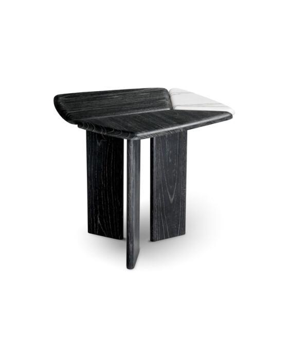 Brinton sidobord charcoal grey crown