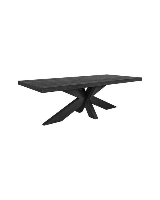 Hunter matbord svart 240x110cm OUTLET