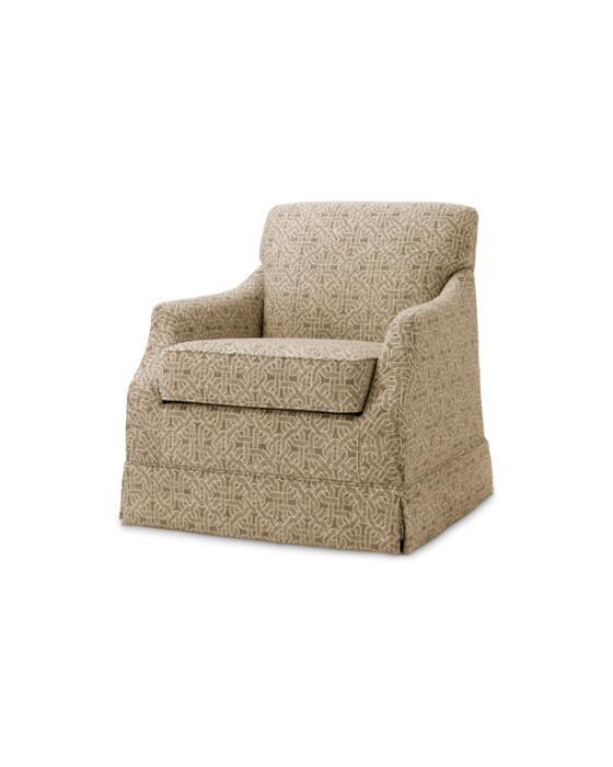 Madison lenestol frieze jacquard beige