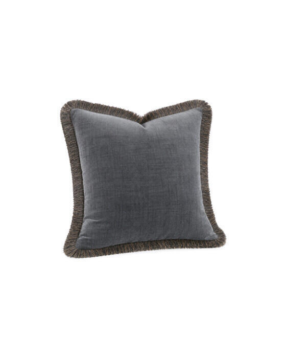 Artwood Gabby-tyynynpäällinen hapsureunuksella harmaa